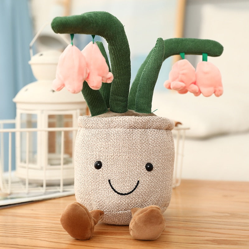 potted plant stuffed animal Flower Pot Plushie – Plants n' Crafts