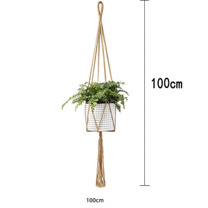 Open image in slideshow, Rope Plant Hanger
